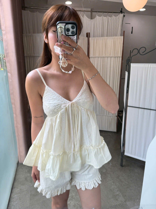 Esme Cream Cami Top