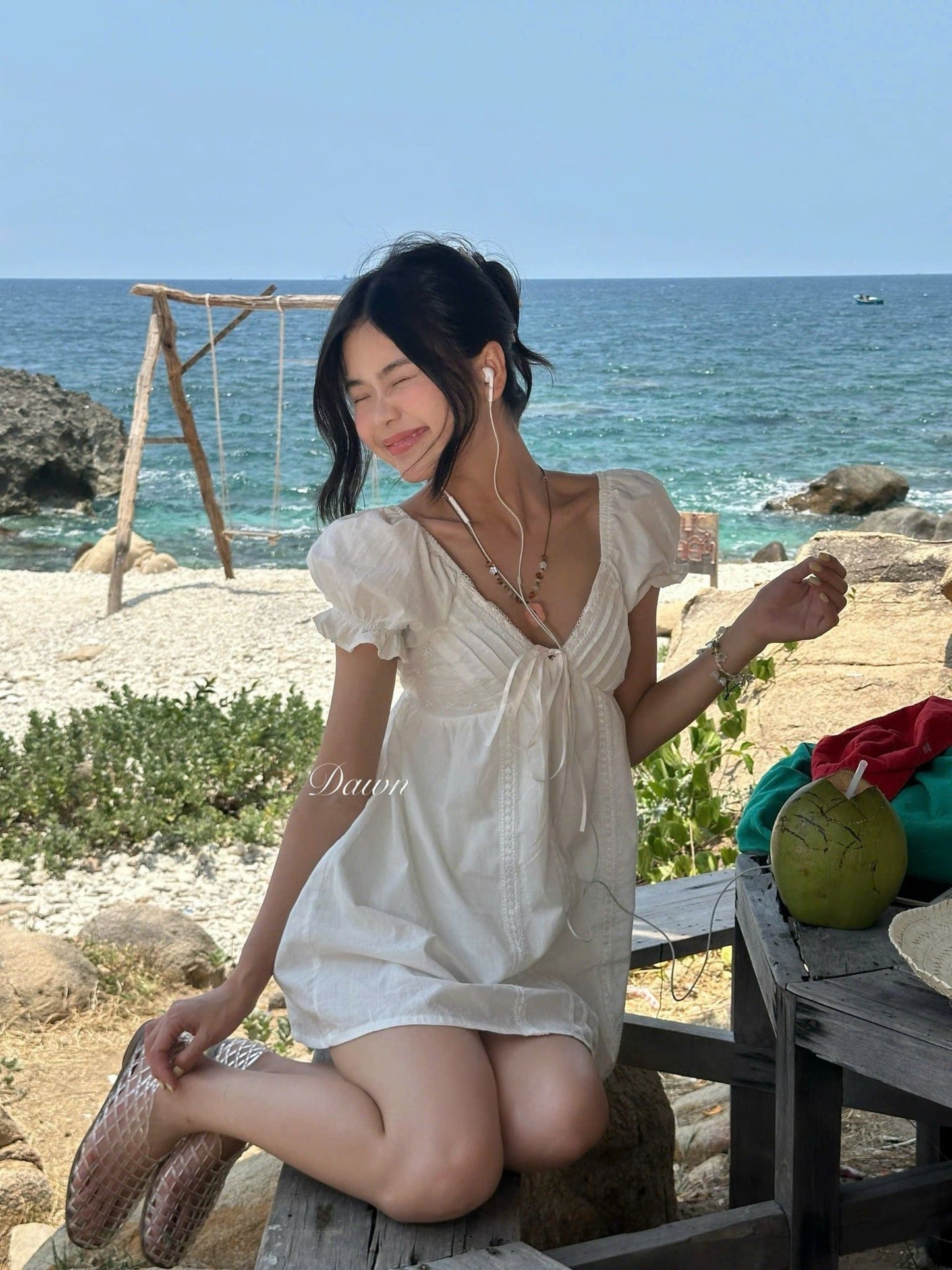 Esme's white dress