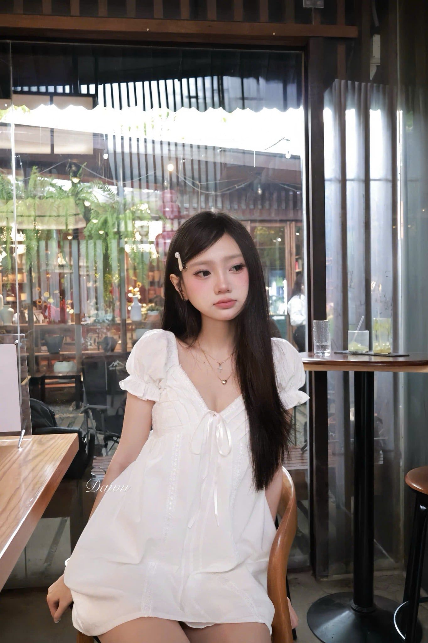 Esme's white dress
