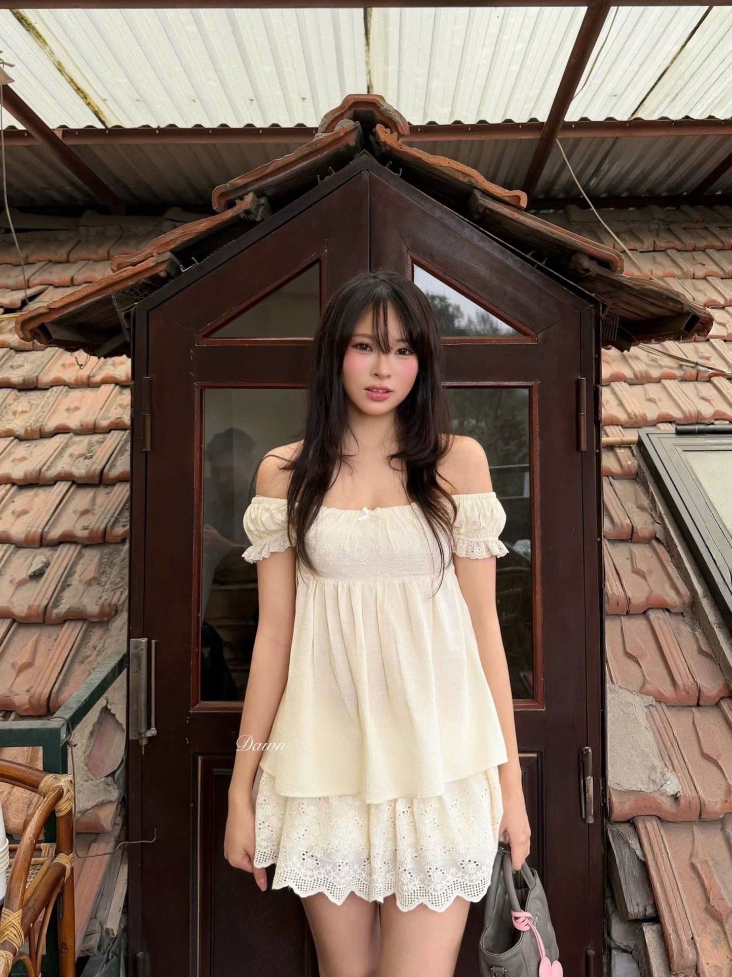 Bella Cream Top