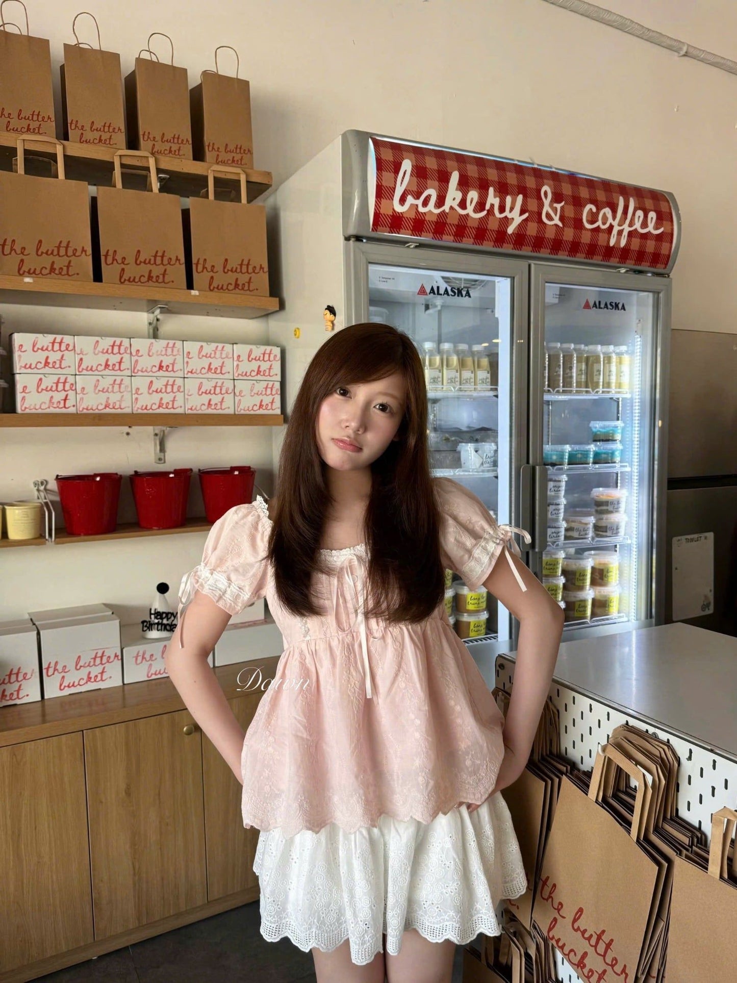 Yerin Pink Top