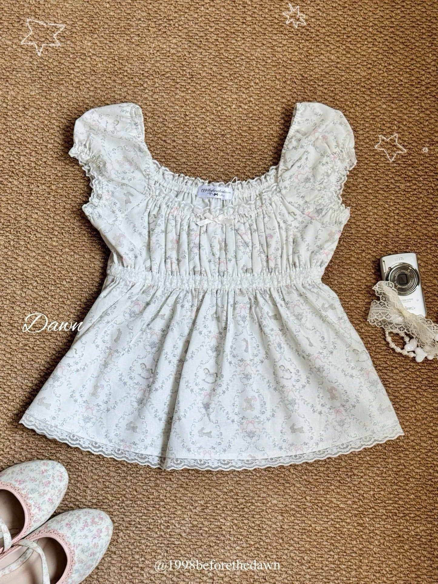 Risa bunny top
