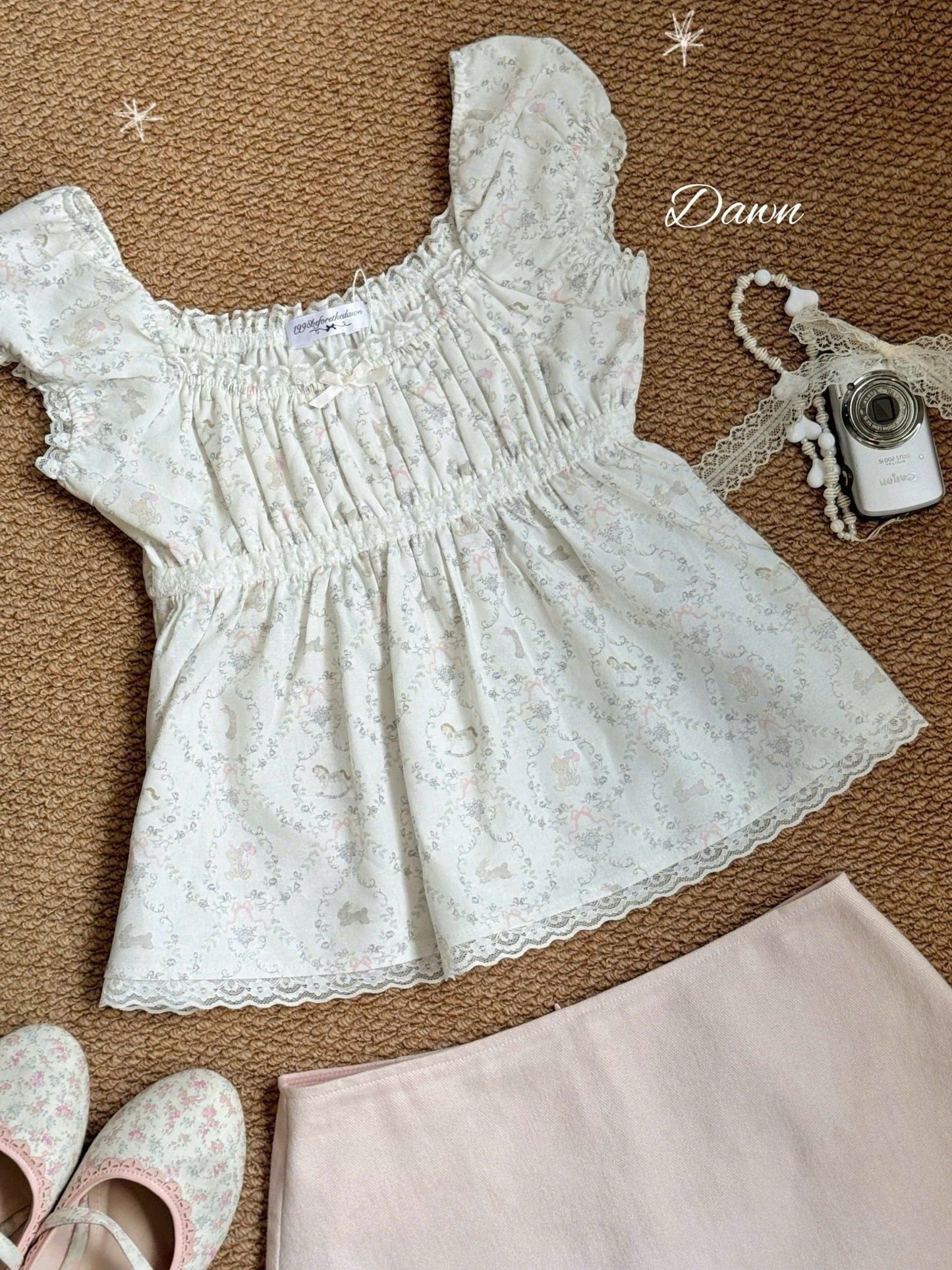 Risa bunny top