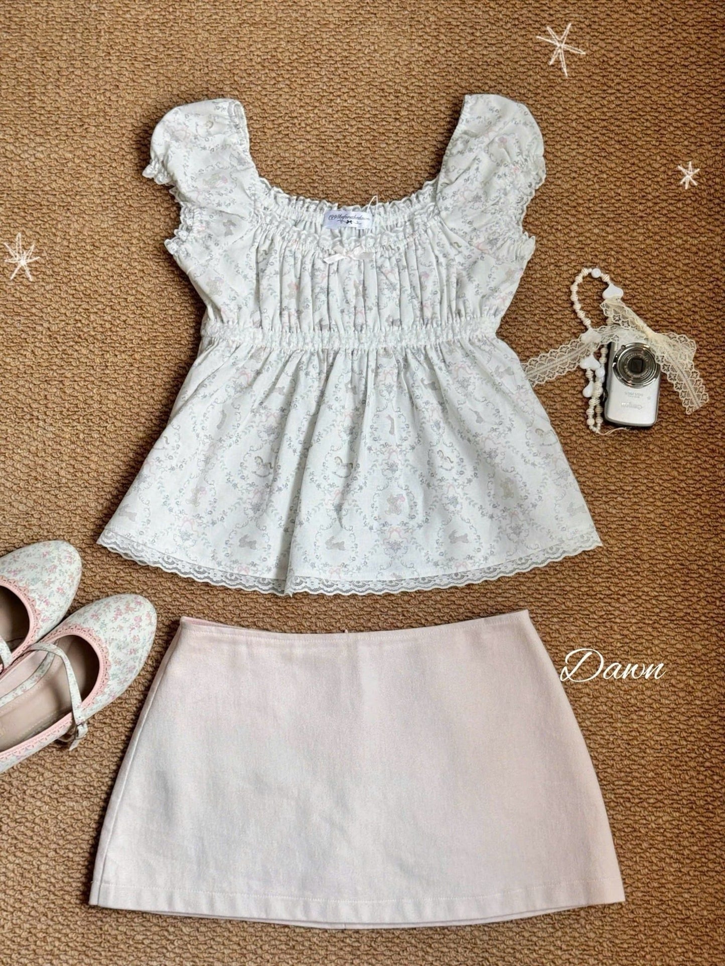 Risa bunny top