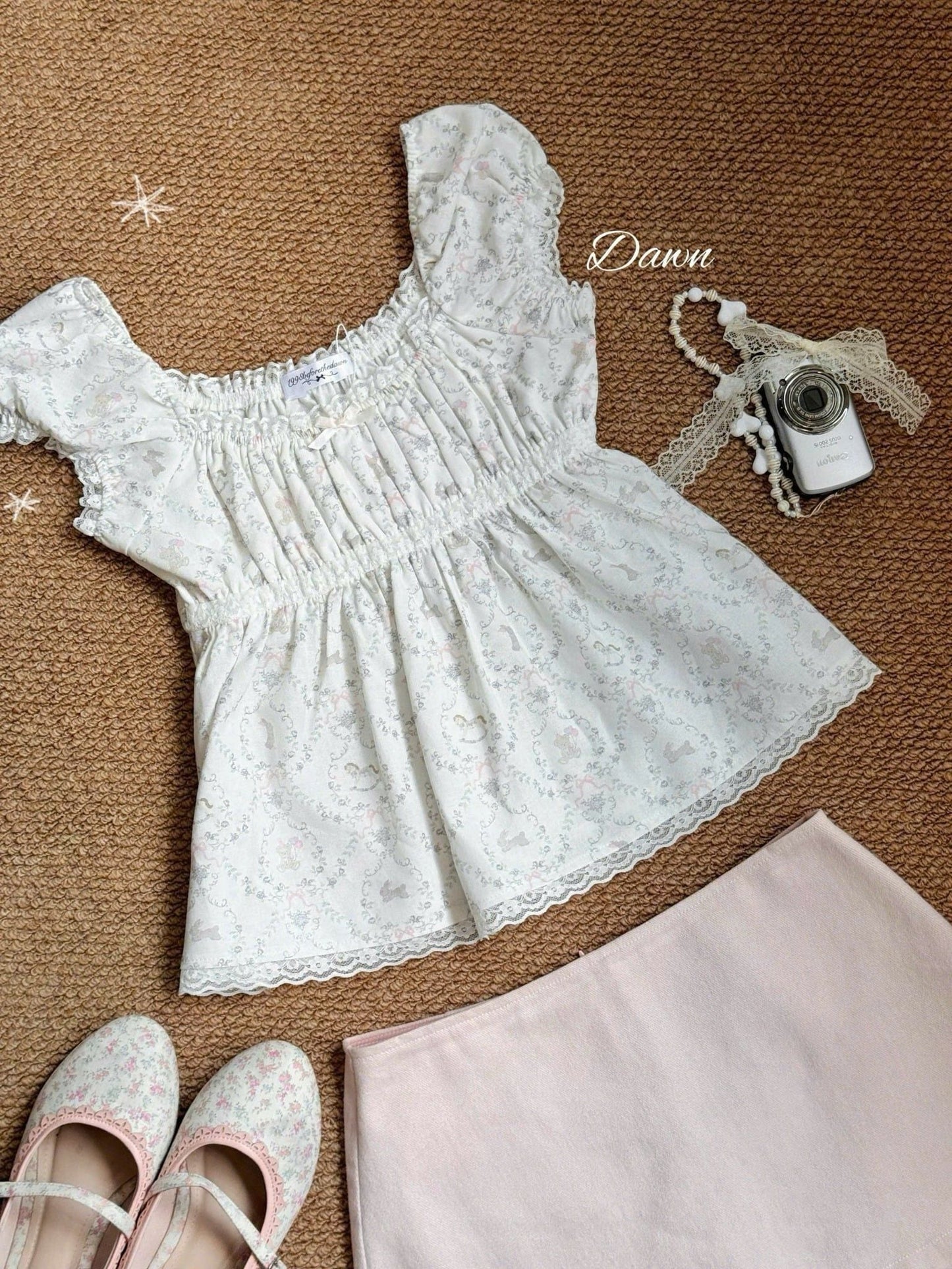 Risa bunny top